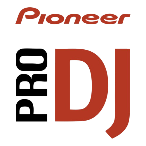 Pioneer logo above a vertical 'Radio DJ' graphic with large red DJ letters.